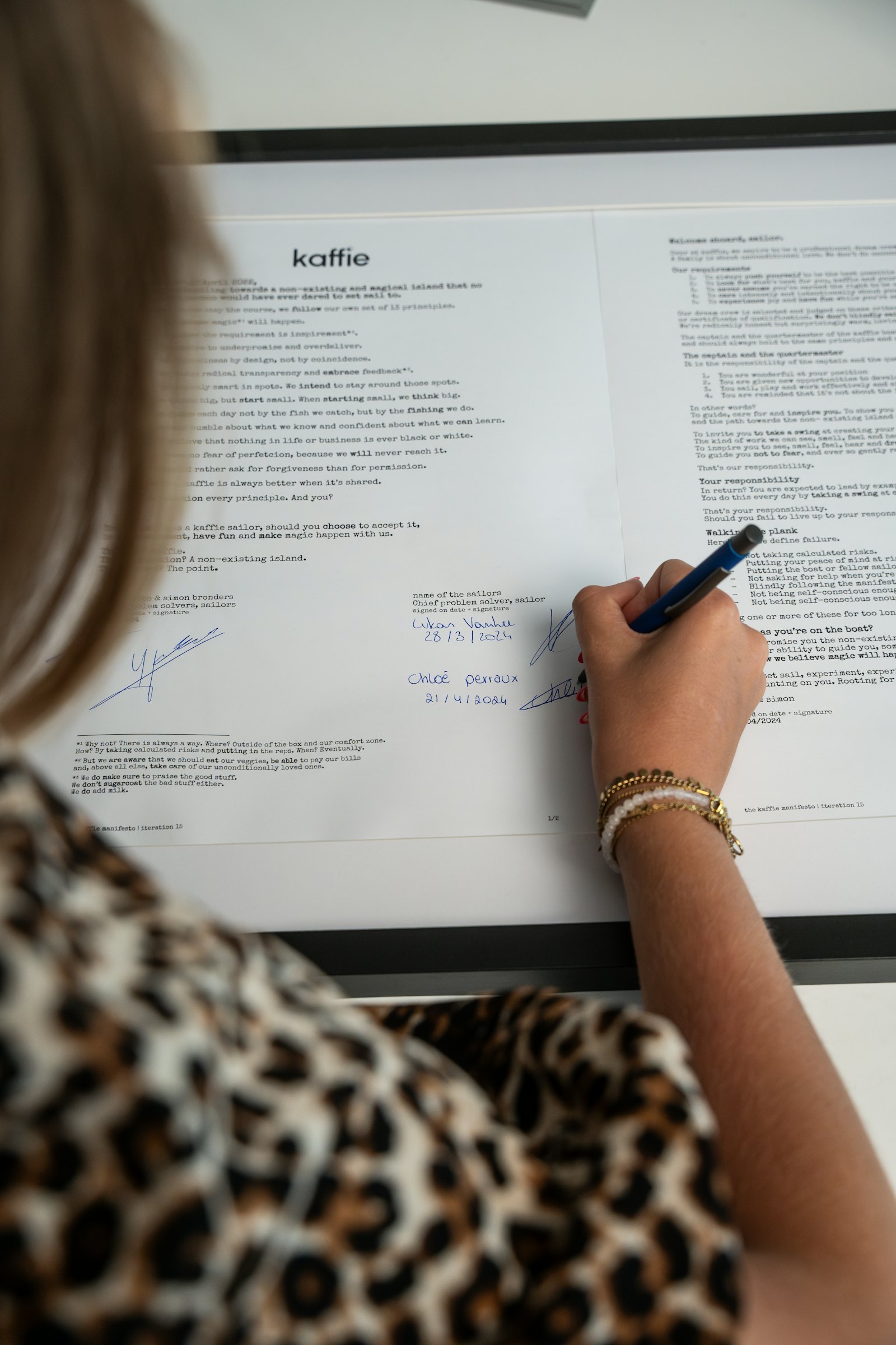 Signing Contract — La Mirada Car Accidents Lawyer, La Mirada CA