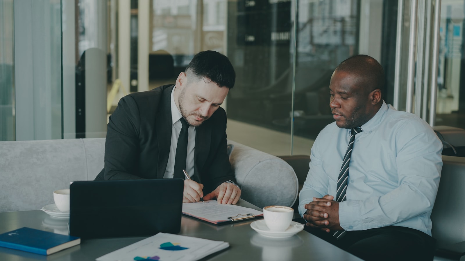 Lawyer Client Meeting — Colton Neck Injuries Lawyer, Colton CA