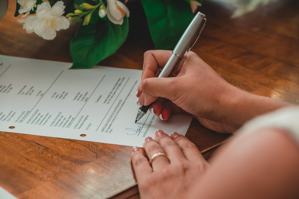 Signing Contract — Alhambra Fractures Bone Injuries Lawyer, Alhambra CA
