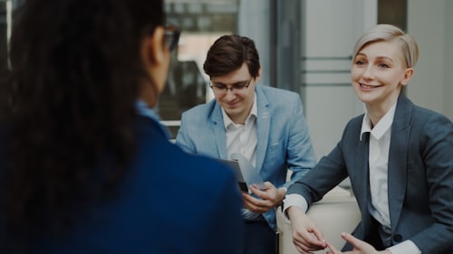 Lawyer Client Meeting — Malamud Construction Accident Lawyer, Riverside CA