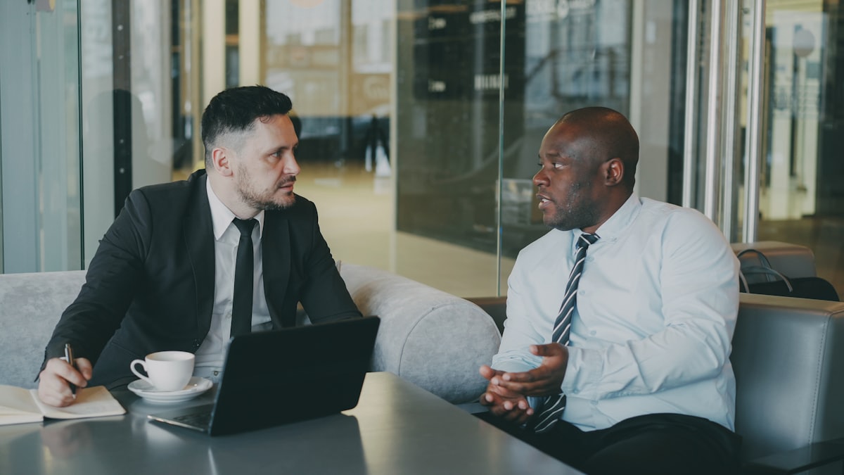 Lawyer Client Meeting — Spiegel Motorcycle Accidents Lawyer, Corona CA