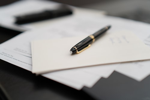 Legal Contract Signing Pen — Lemon Grove Legal Malpractice Lawyer, Lemon Grove CA